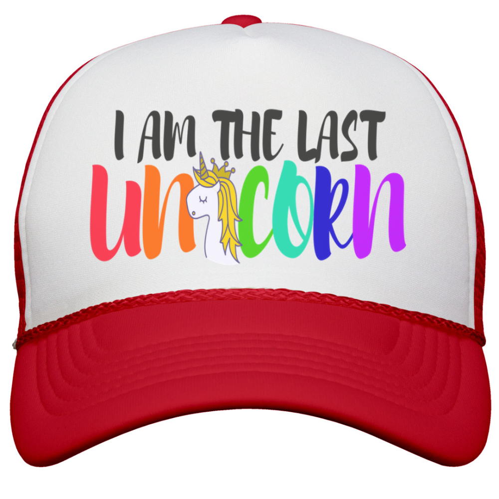 "I AM THE LAST UNICORN" Snapback Baseball Cap