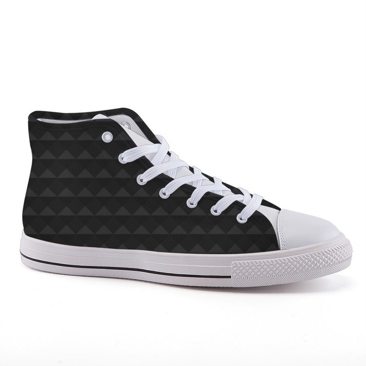 Carbon high-top sneakers