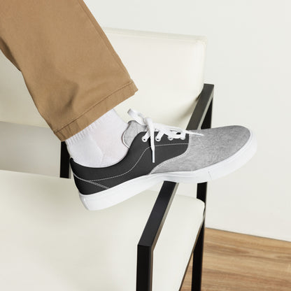New neutral lace-up sneakers
