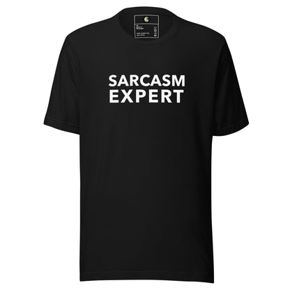 Sarcasm Expert - Unisex Organic Cotton Tee (Personalize me!)