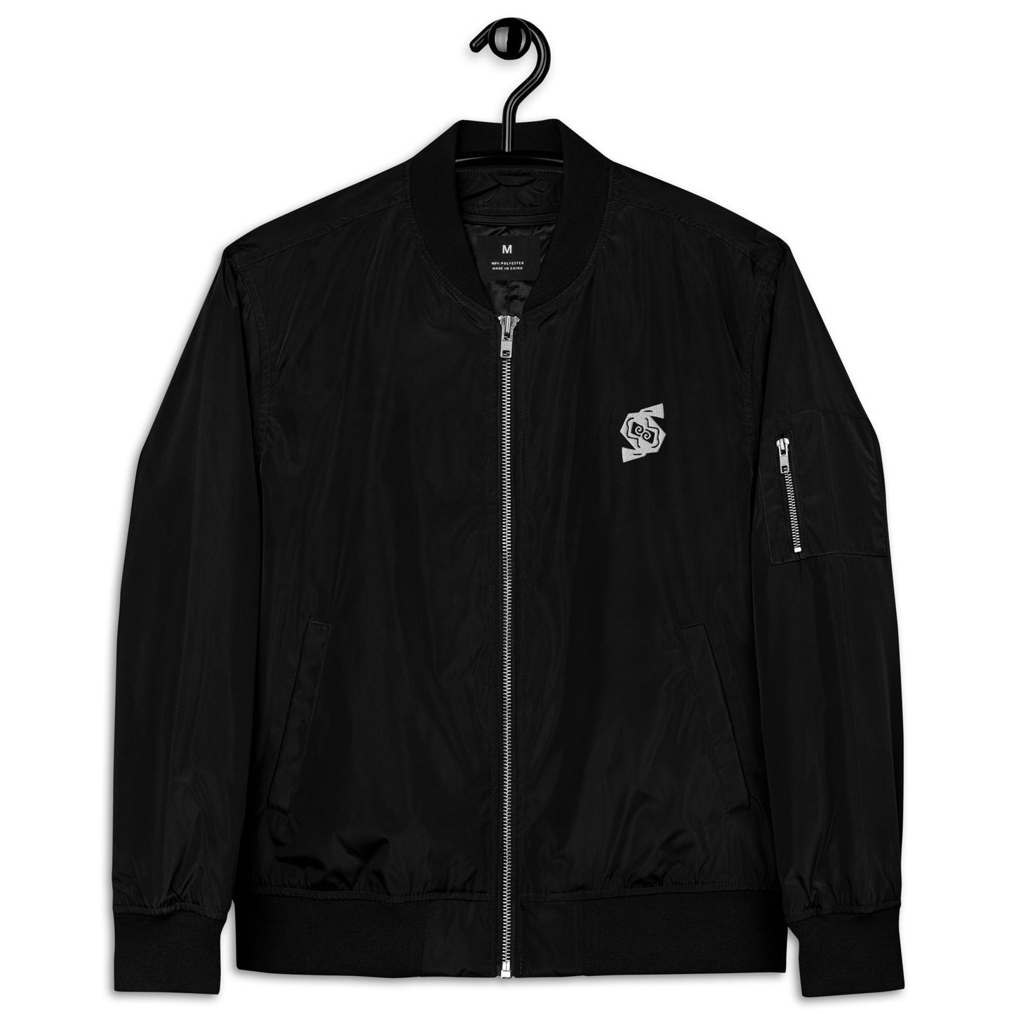 SANSE™ Brand recycled bomber jacket (Customizable)