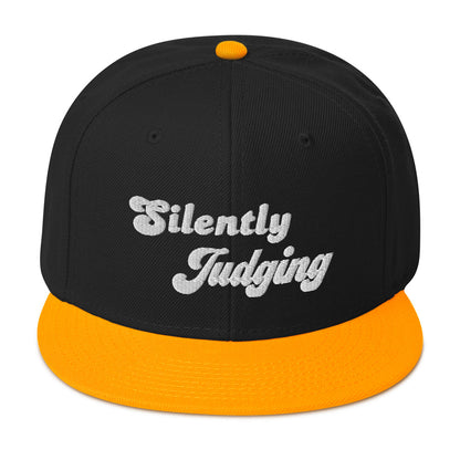 Silently Judging - Snapback Cap (Unisex)