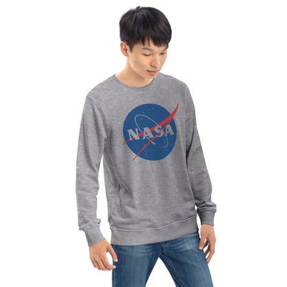 Sudadera con cuello redondo unisex de la NASA
