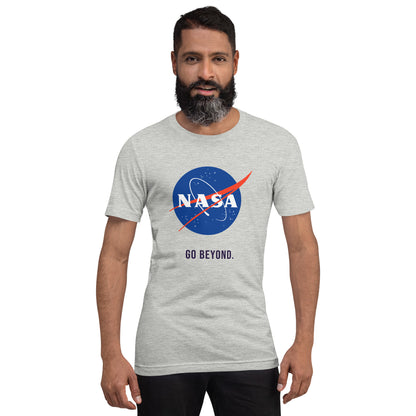 NASA Go Beyond - Unisex Organic Cotton Tee (Personalize me!)